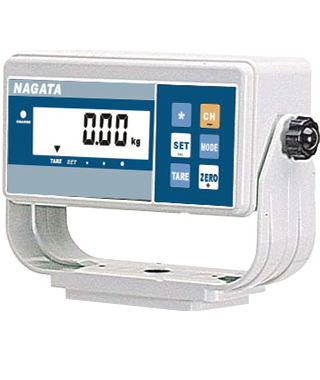 Weighing Indicator with 1" High Black LCD Display